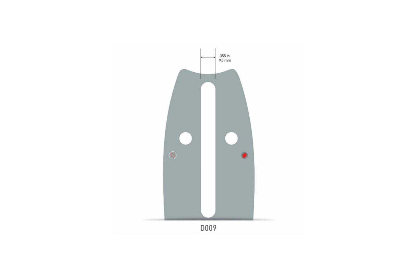 200RNDD009 POWERCUT CHAINSAW BAR 20IN